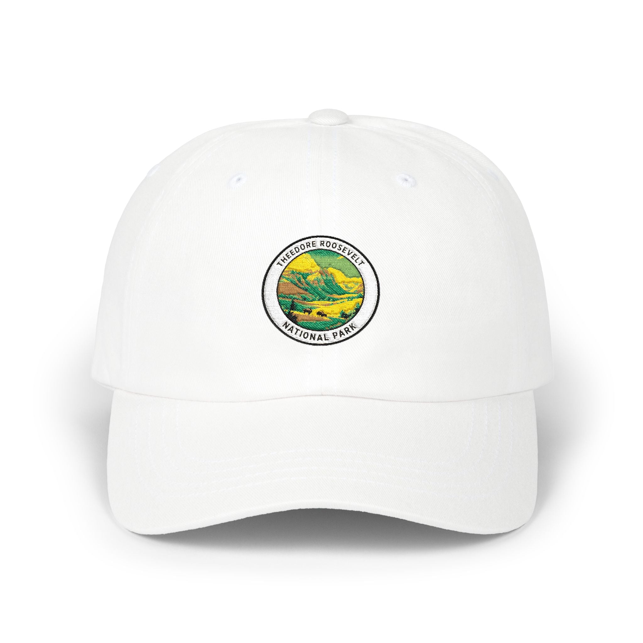Theodore Roosevelt Vintage National Park Landscape Cap | Dad Hat, Hiking Outdoors