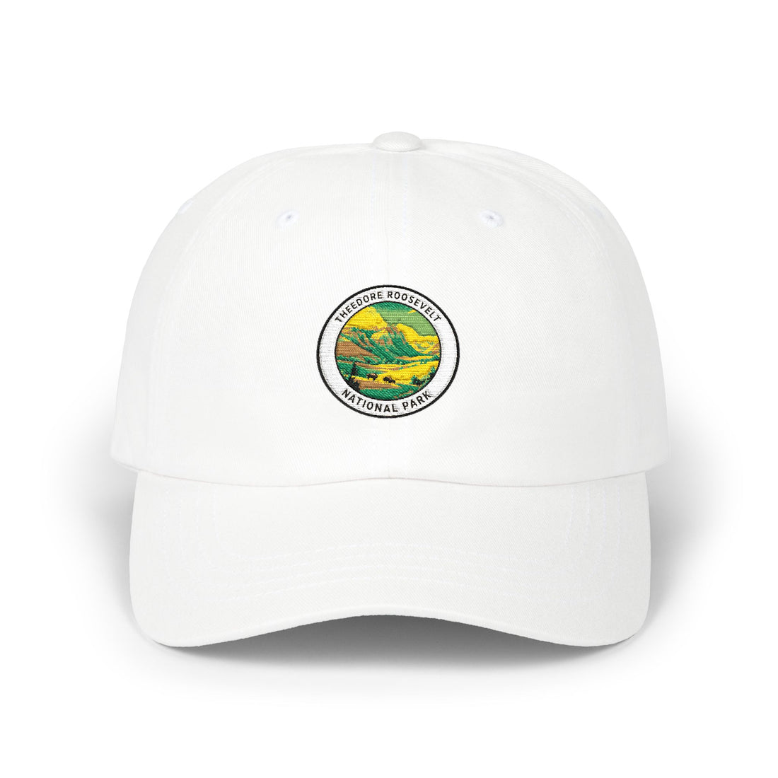 Theodore Roosevelt Vintage National Park Landscape Cap | Dad Hat, Hiking Outdoors