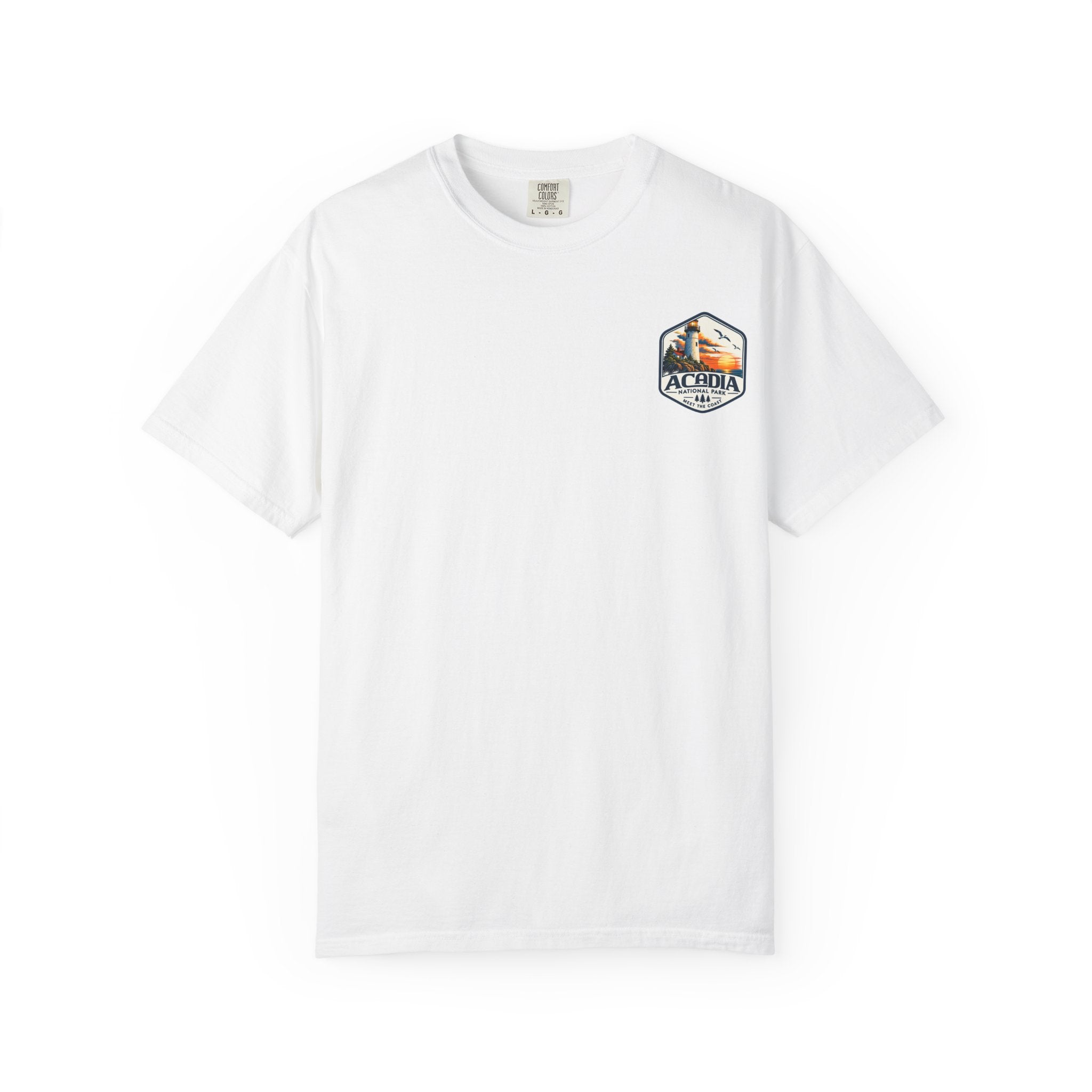Acadia National Park Lighthouse Graphic T-Shirt