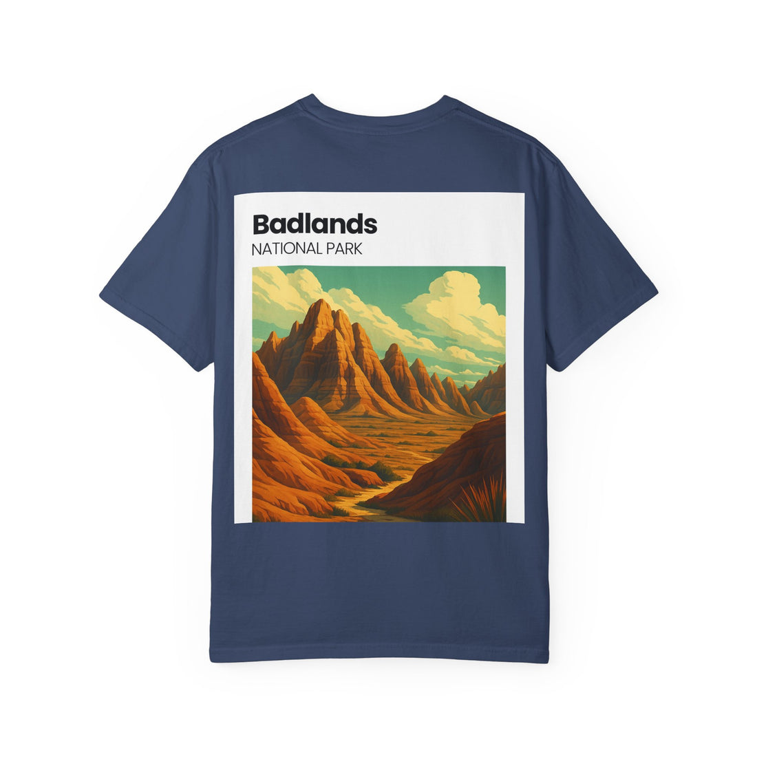 Badlands National Park Landscape T-Shirt | Retro Scenic Tee