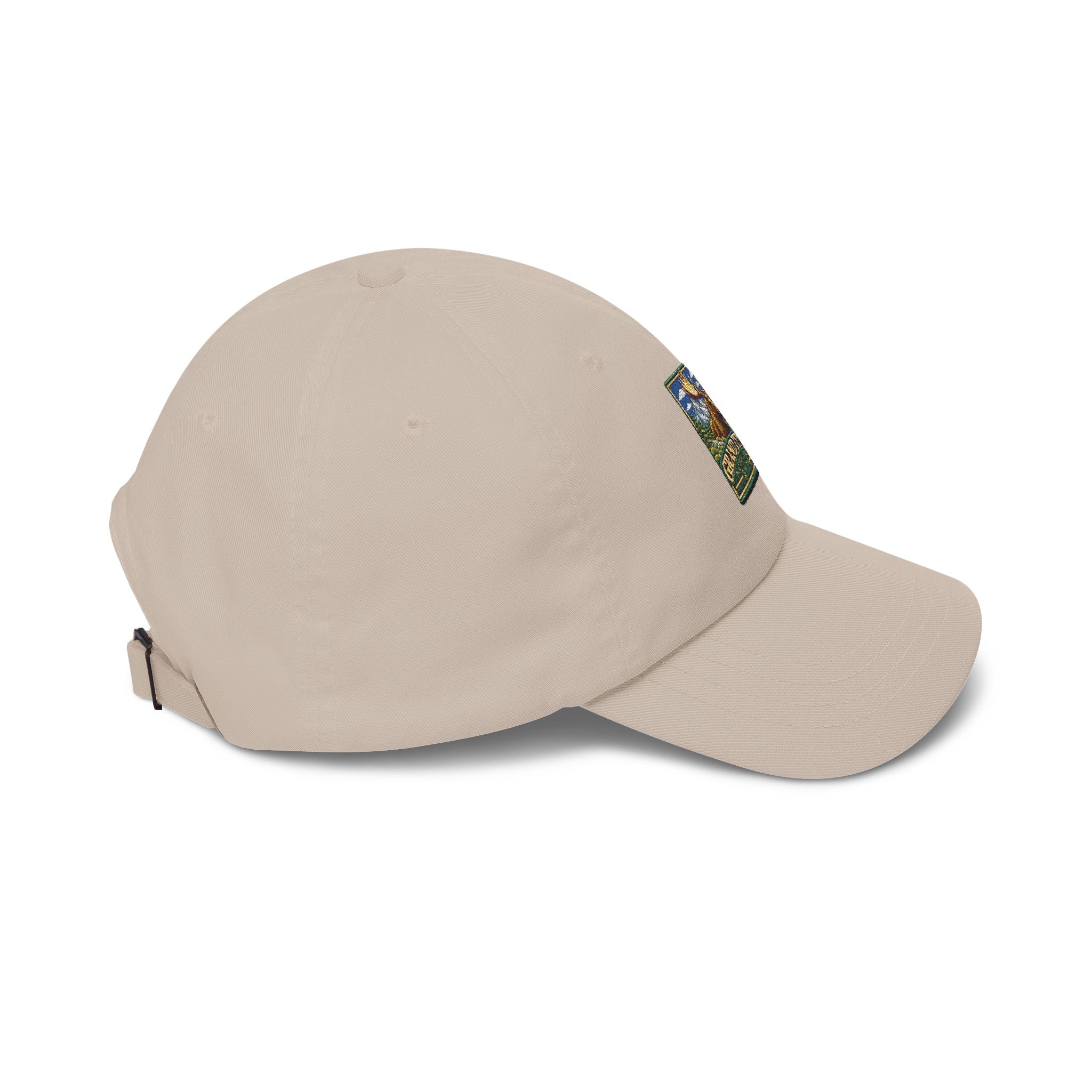 Grand Teton National Park Moose Square Logo Dad Cap
