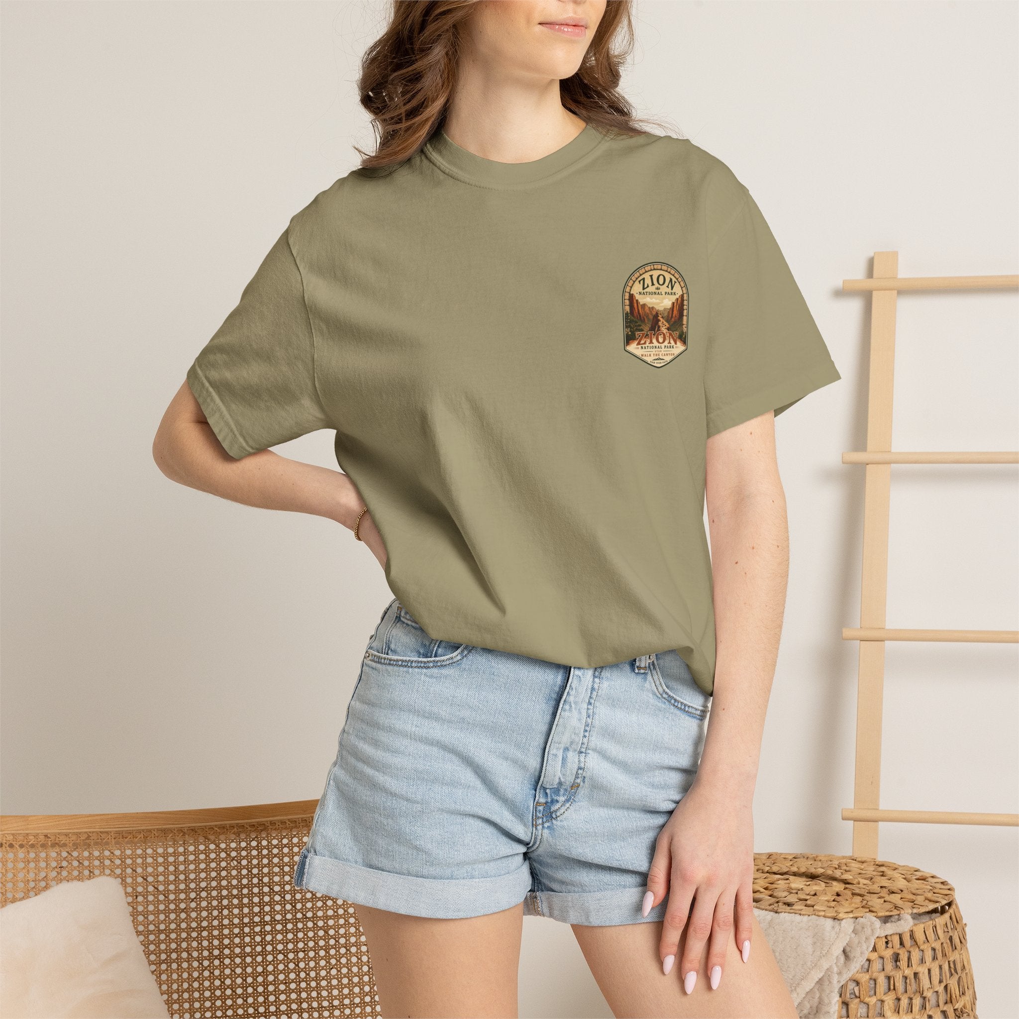 Angels Landing Zion National Park Vintage Graphic T-Shirt1