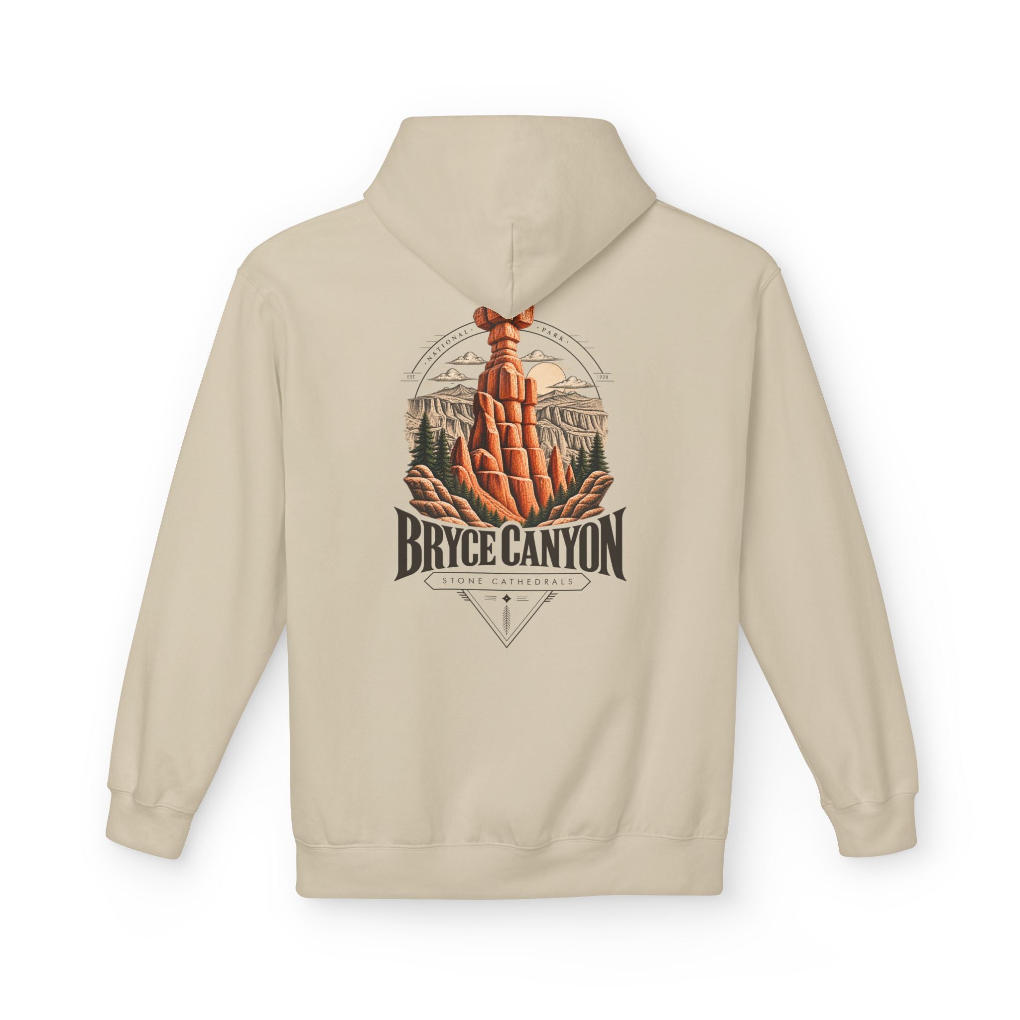 Bryce Canyon Hoodoos Graphic Hoodie