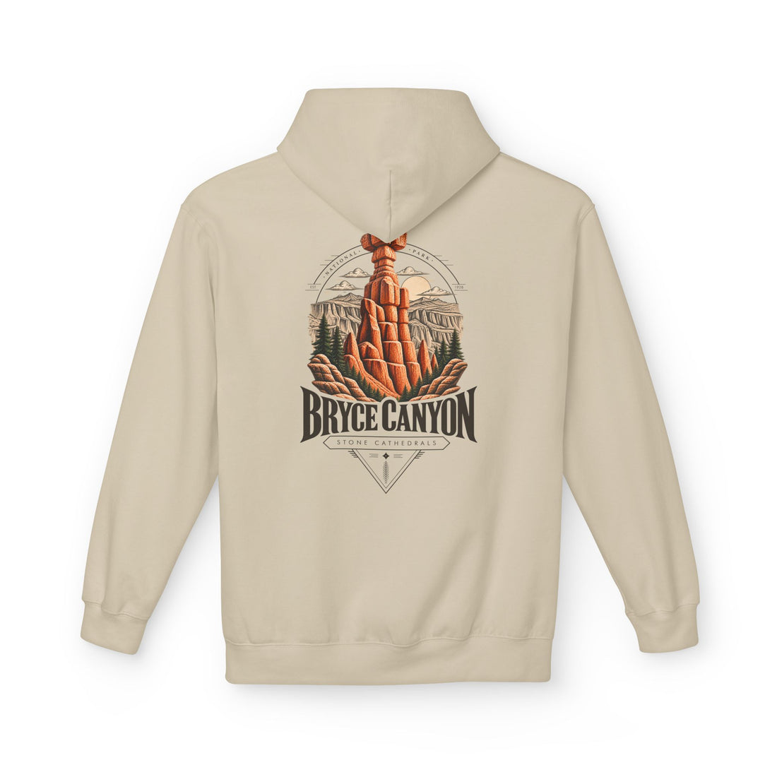Bryce Canyon Hoodoos Graphic Hoodie