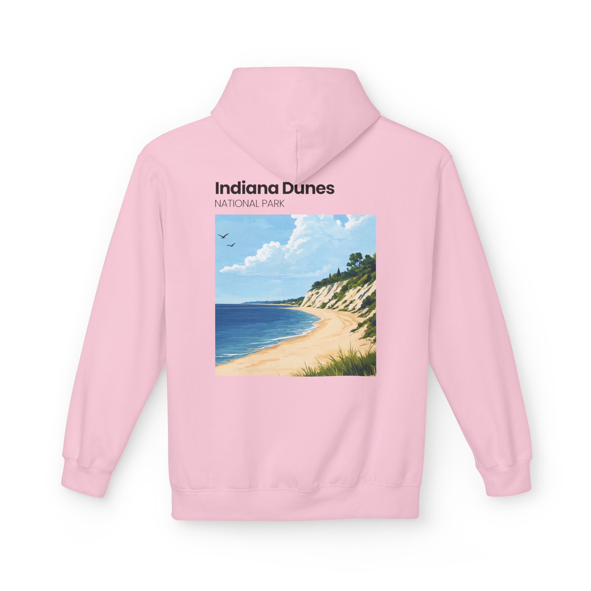 Indiana Dunes National Park Beach Hoodie | Vintage Travel Scenic Sweatshirt