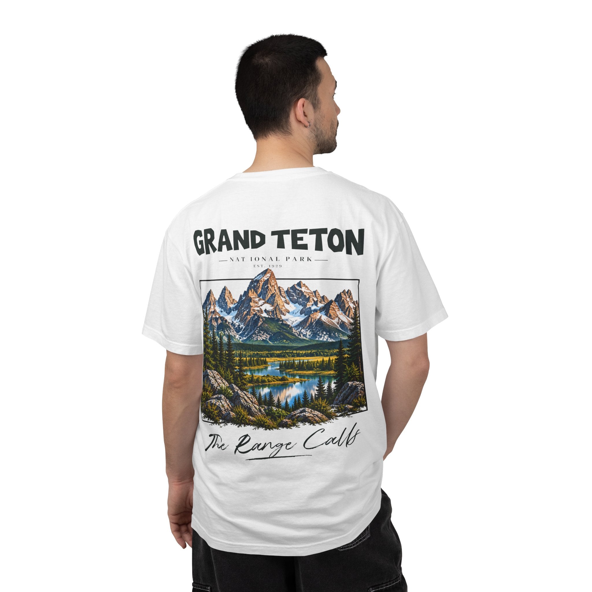 Grand Teton National Park Teton Peaks Graphic T-Shirt