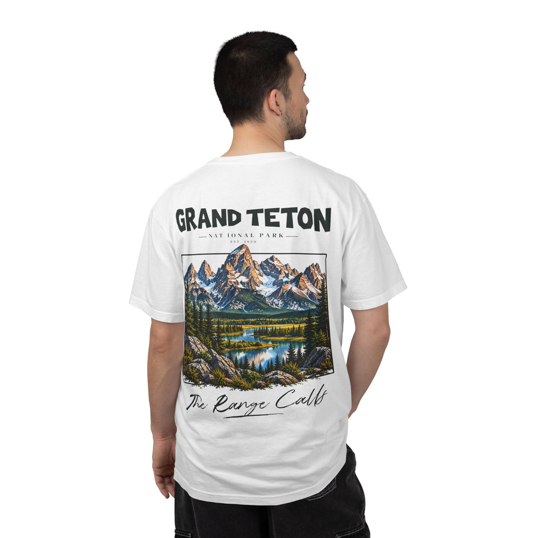 Grand Teton National Park Teton Peaks Graphic T-Shirt