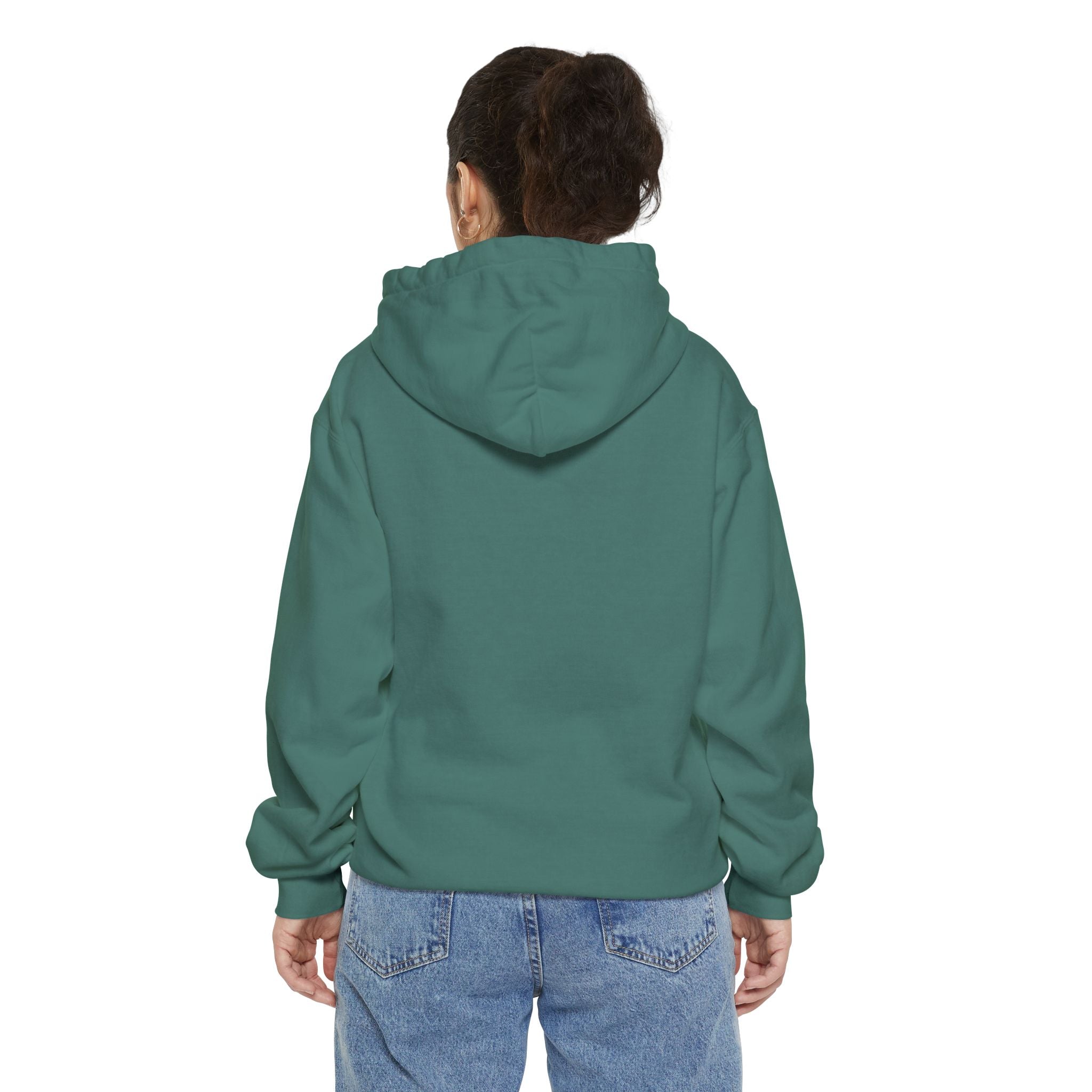 Whimsical Animal Design Hoodie - Cozy Unisex Garment-Dyed Apparel