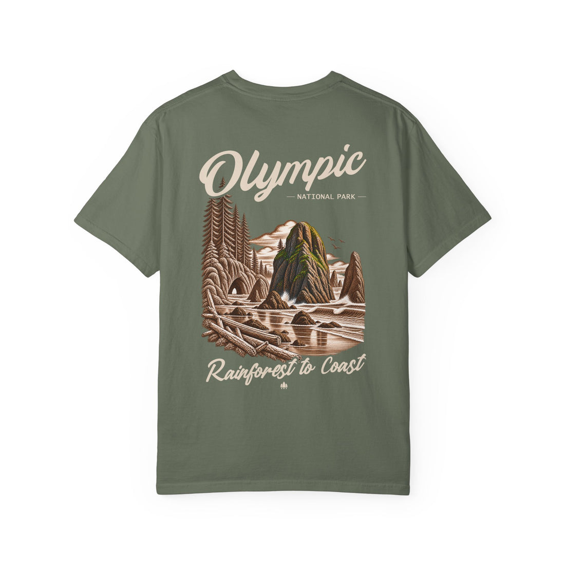 Olympic National Park Sea Stacks Graphic T-Shirt