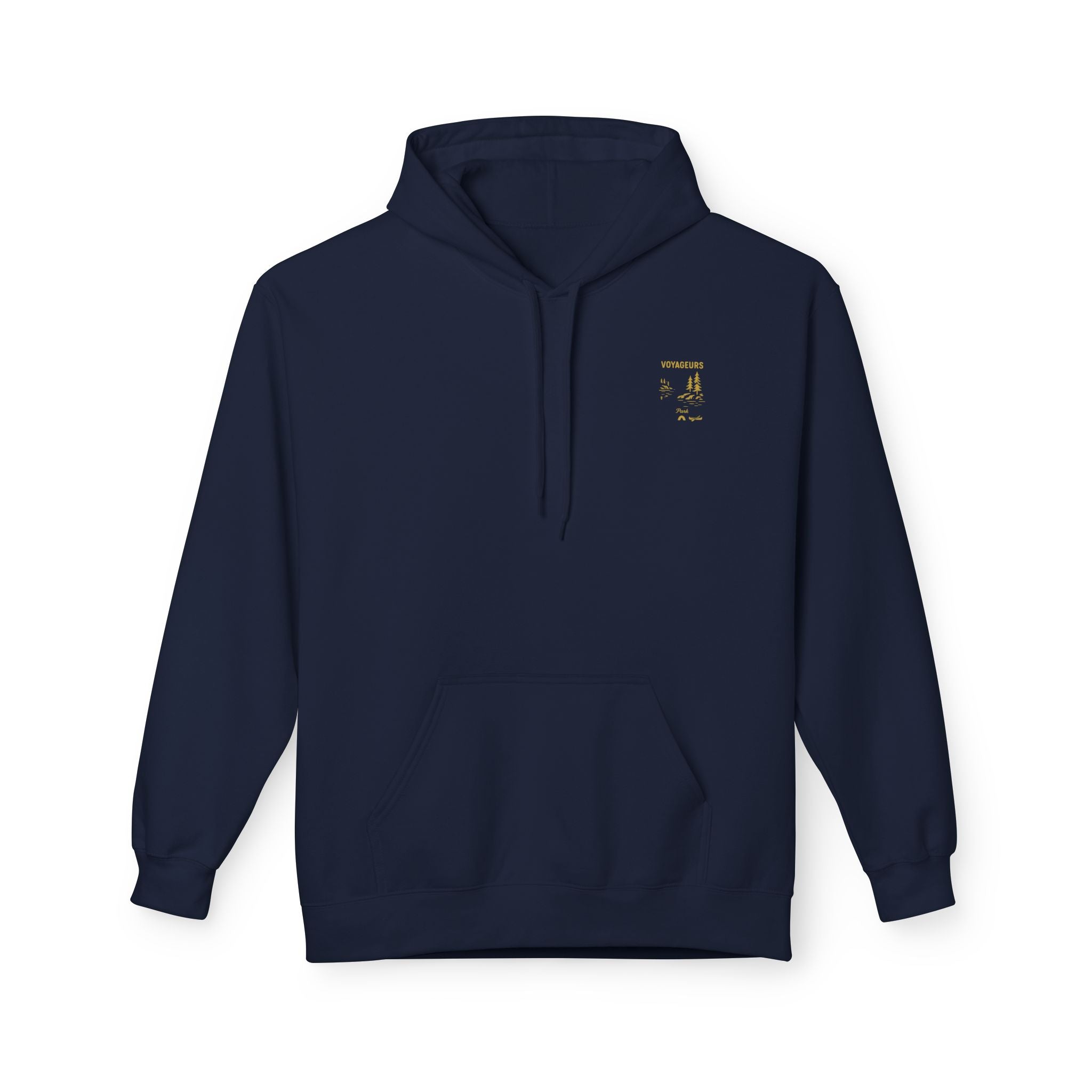Voyageurs National Park Canoe Sunset Hoodie | Nature Landscape Pullover