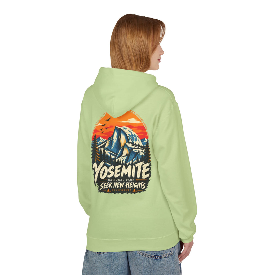 Yosemite National Park Half Dome – Seek New Heights Hoodie