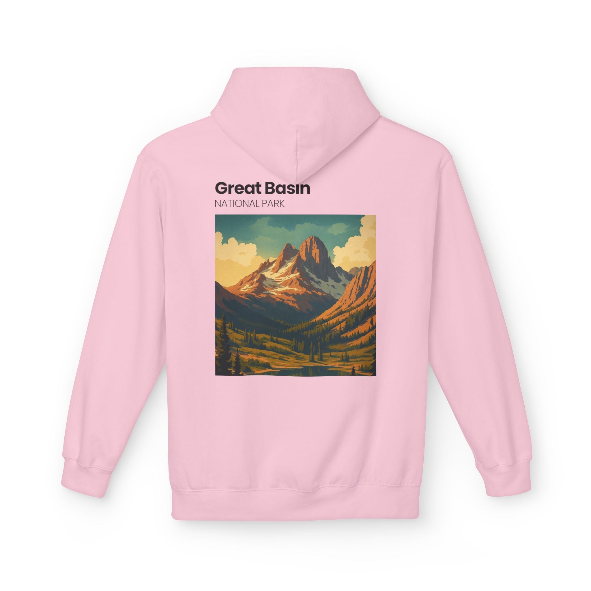 Great Basin National Park Hoodie | Vintage Landscape Pullover