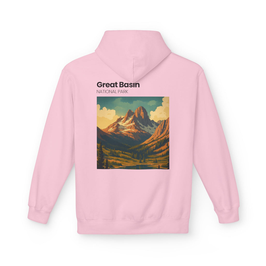Great Basin National Park Hoodie | Vintage Landscape Pullover
