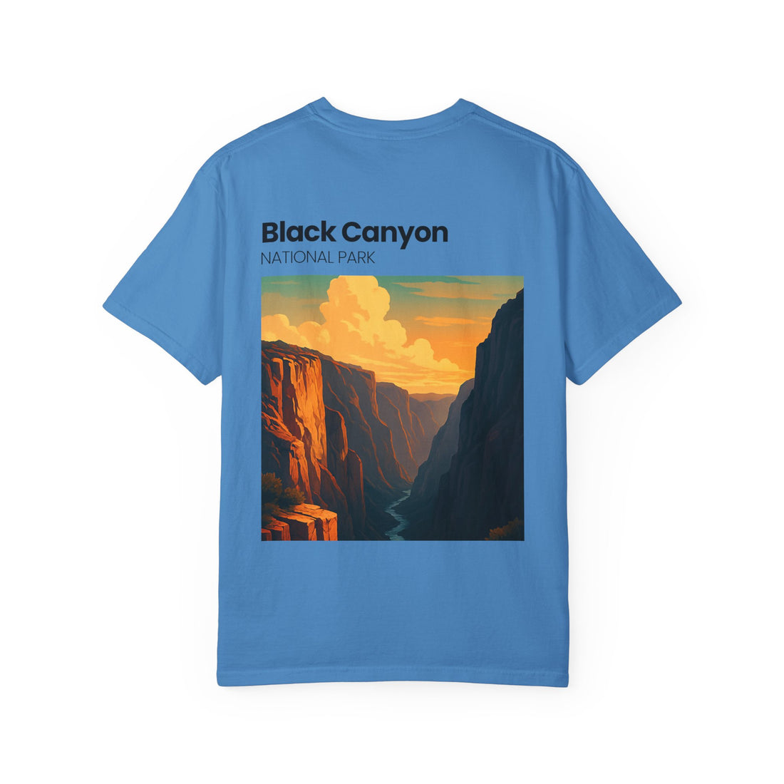 Black Canyon National Park landscape T-Shirt | Canyon Sunset Vista design