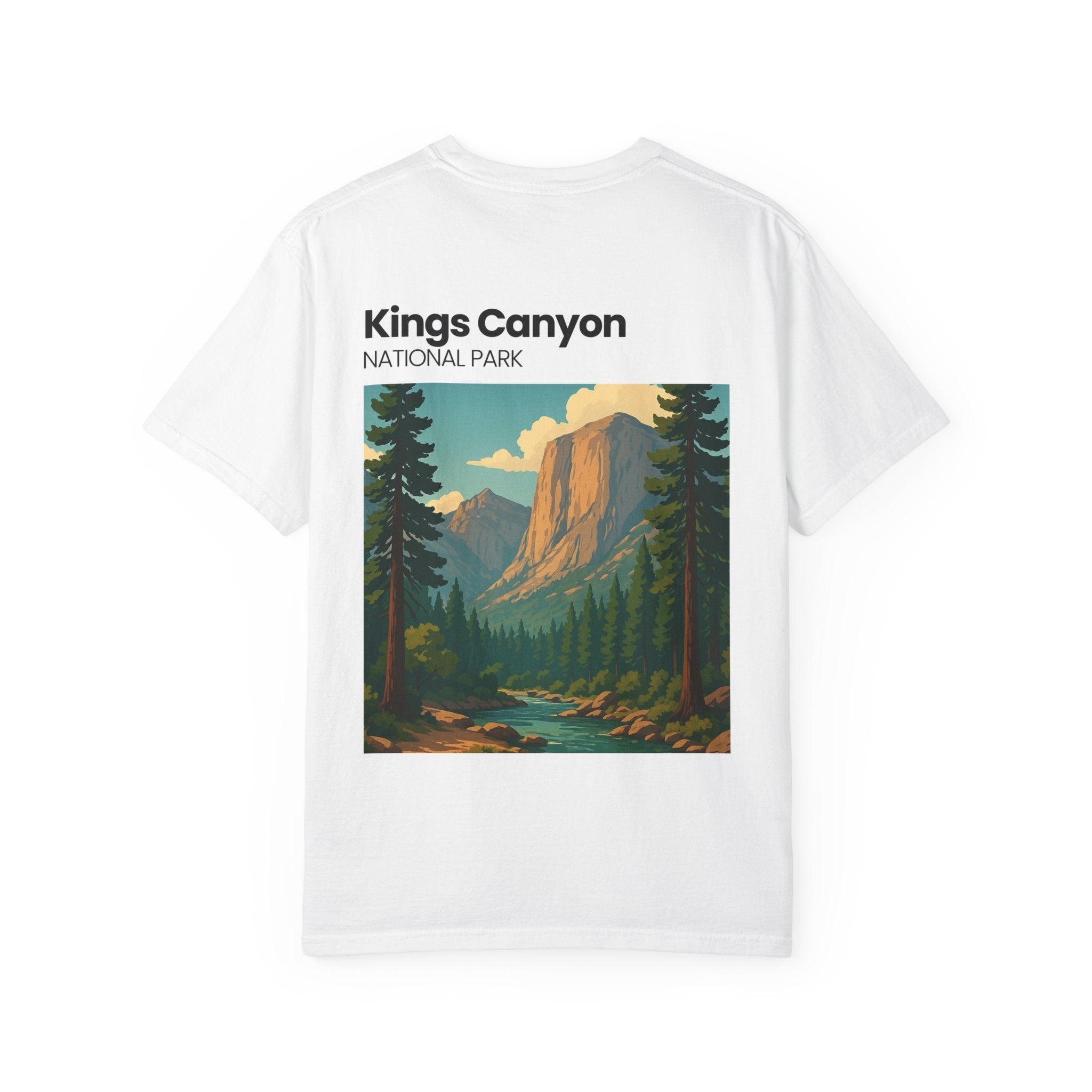 Kings Canyon National Park landscape T-Shirt | vintage park poster tee