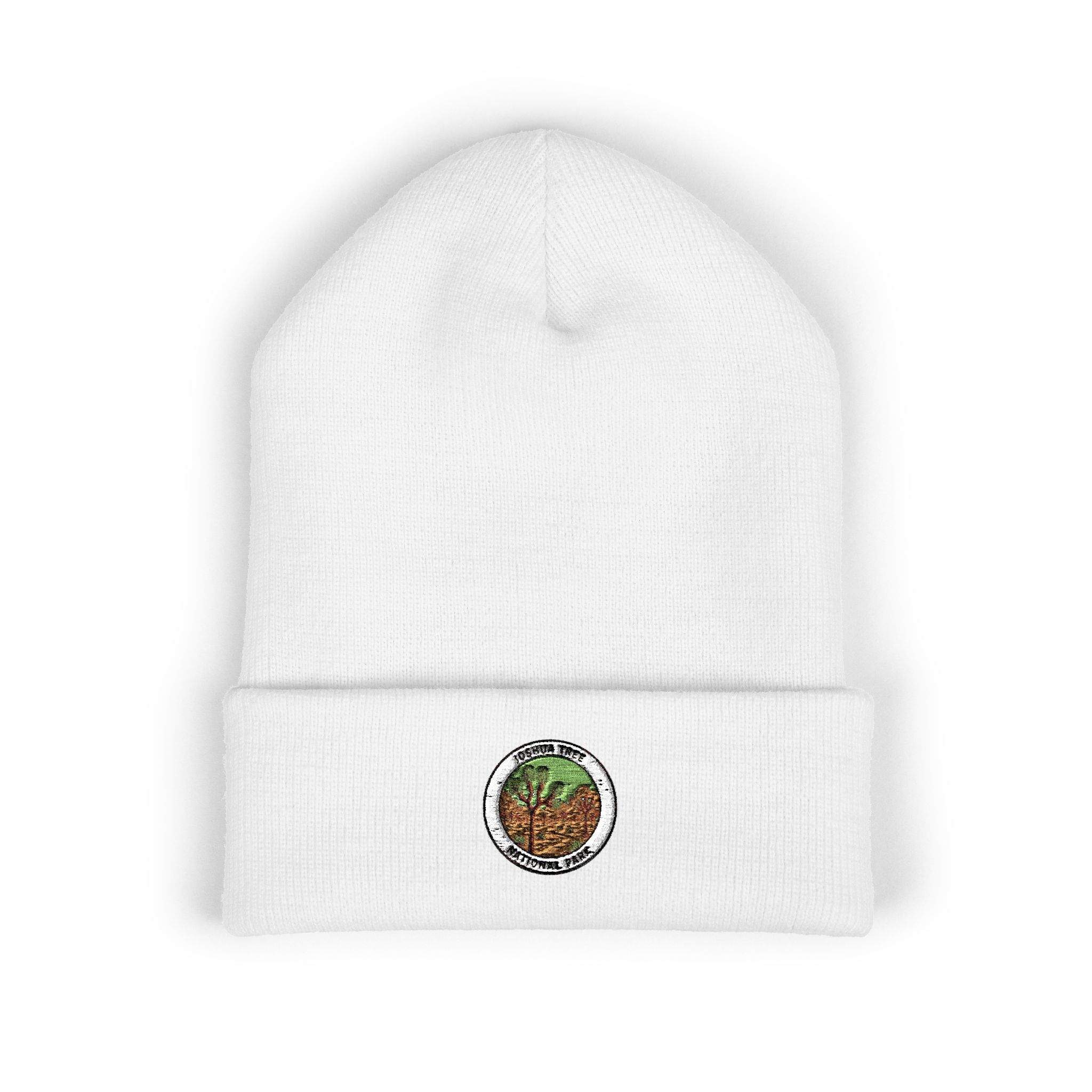 Latte Art Coffee Bean Beanie | Cuffed Embroidery Beanie
