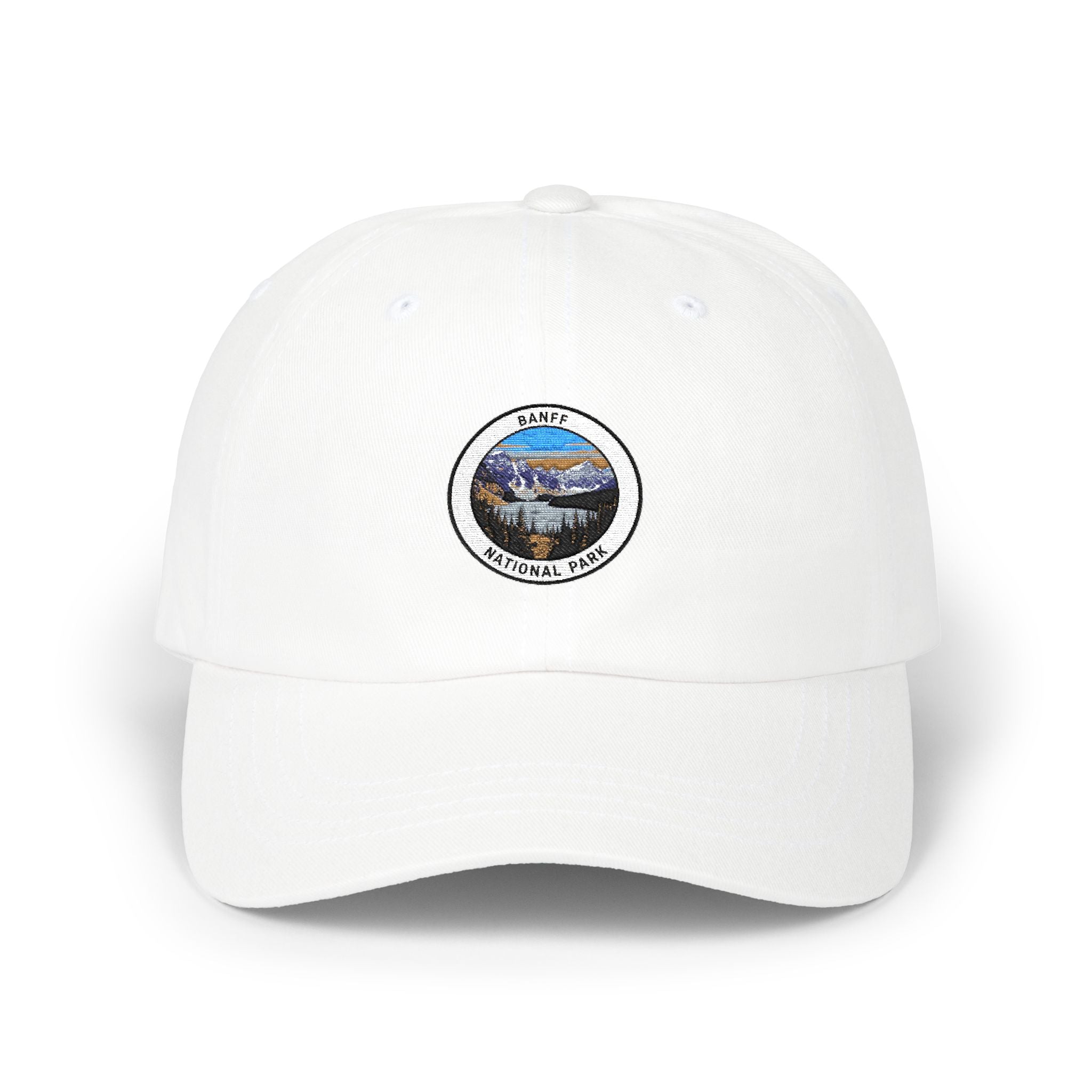 Rocky Mountain National Park embroidered cap | Mountain landscape patch