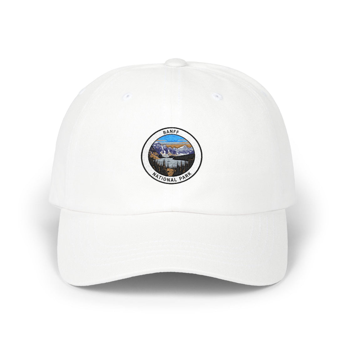 Rocky Mountain National Park embroidered cap | Mountain landscape patch