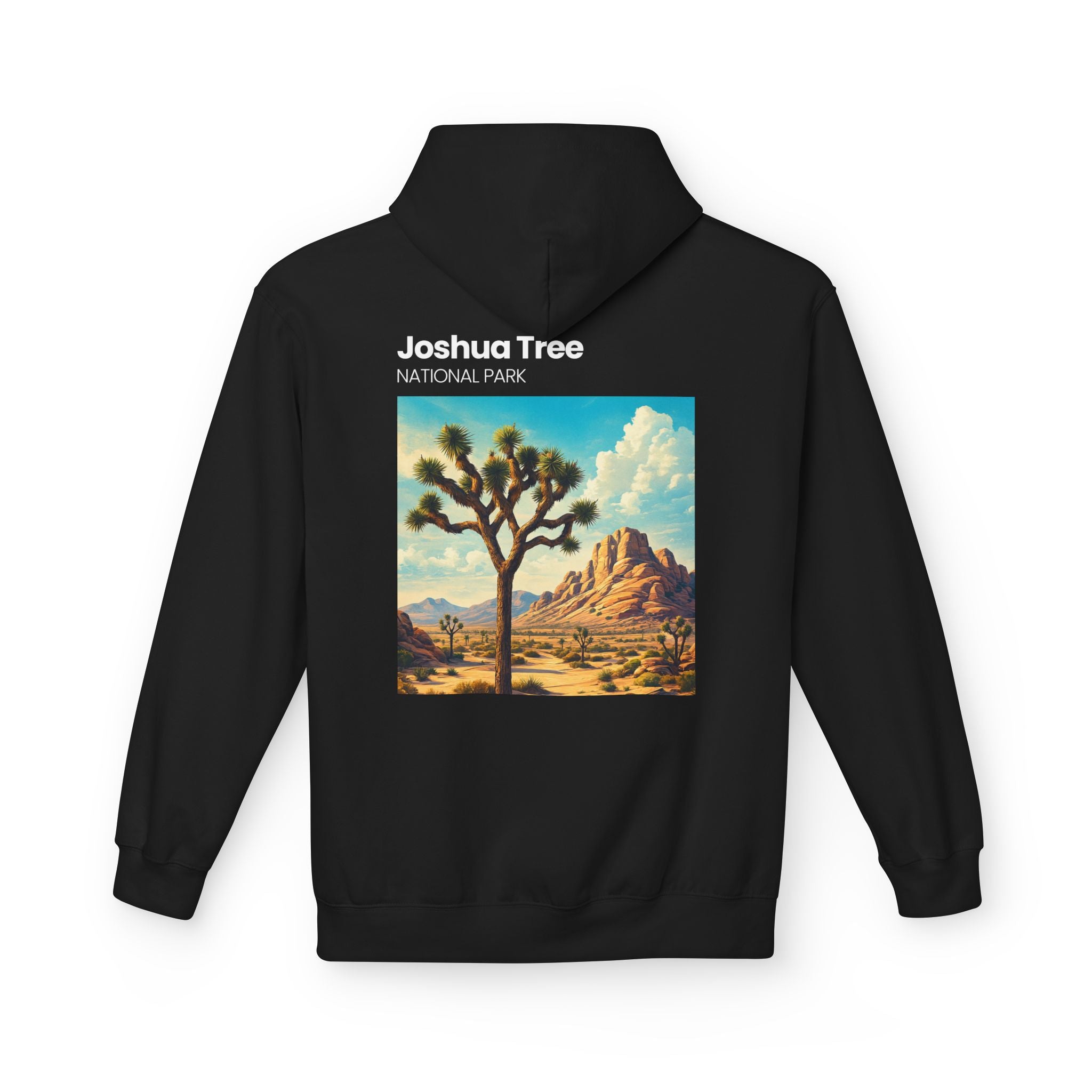 Joshua Tree National Park Hoodie | Vintage Desert Landscape
