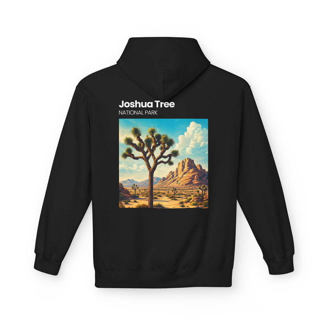 Joshua Tree National Park Hoodie | Vintage Desert Landscape