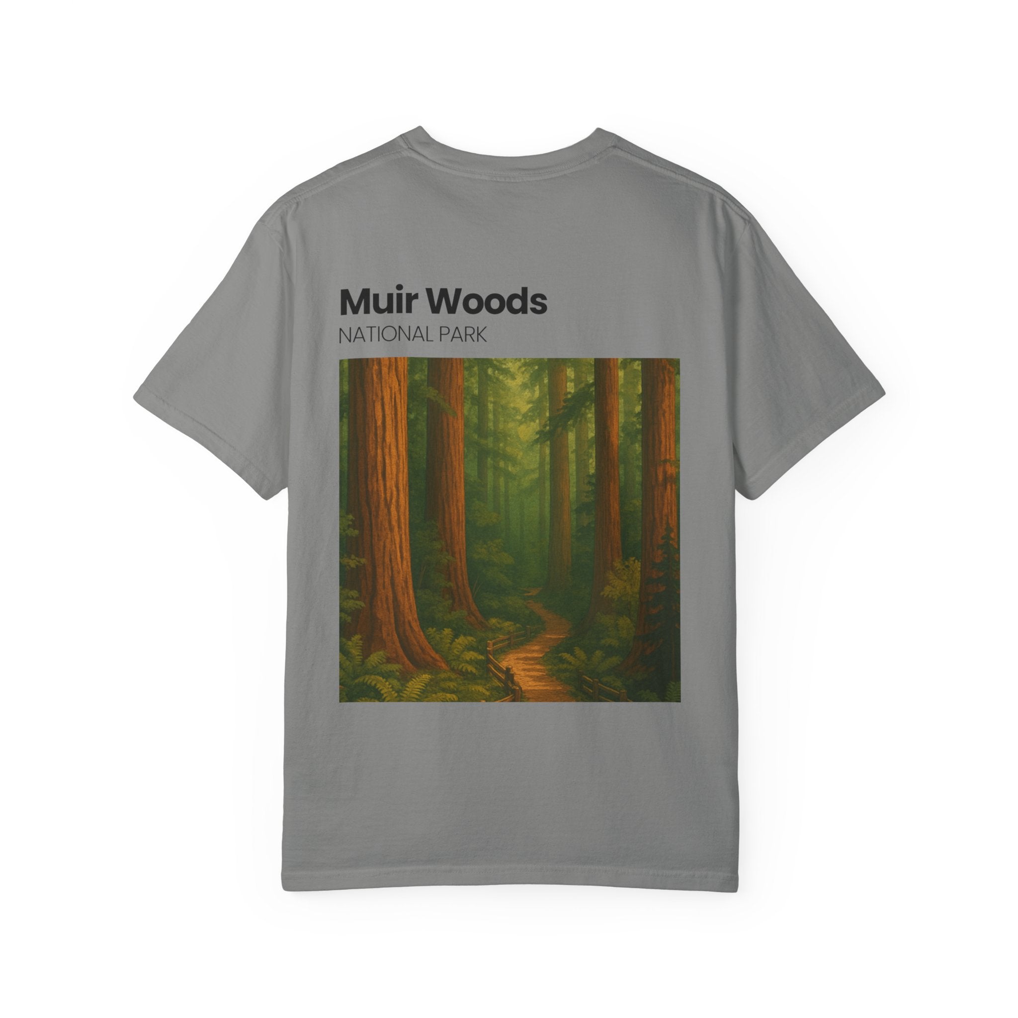 Muir Woods National Park forest trail T-Shirt | Scenic nature tee