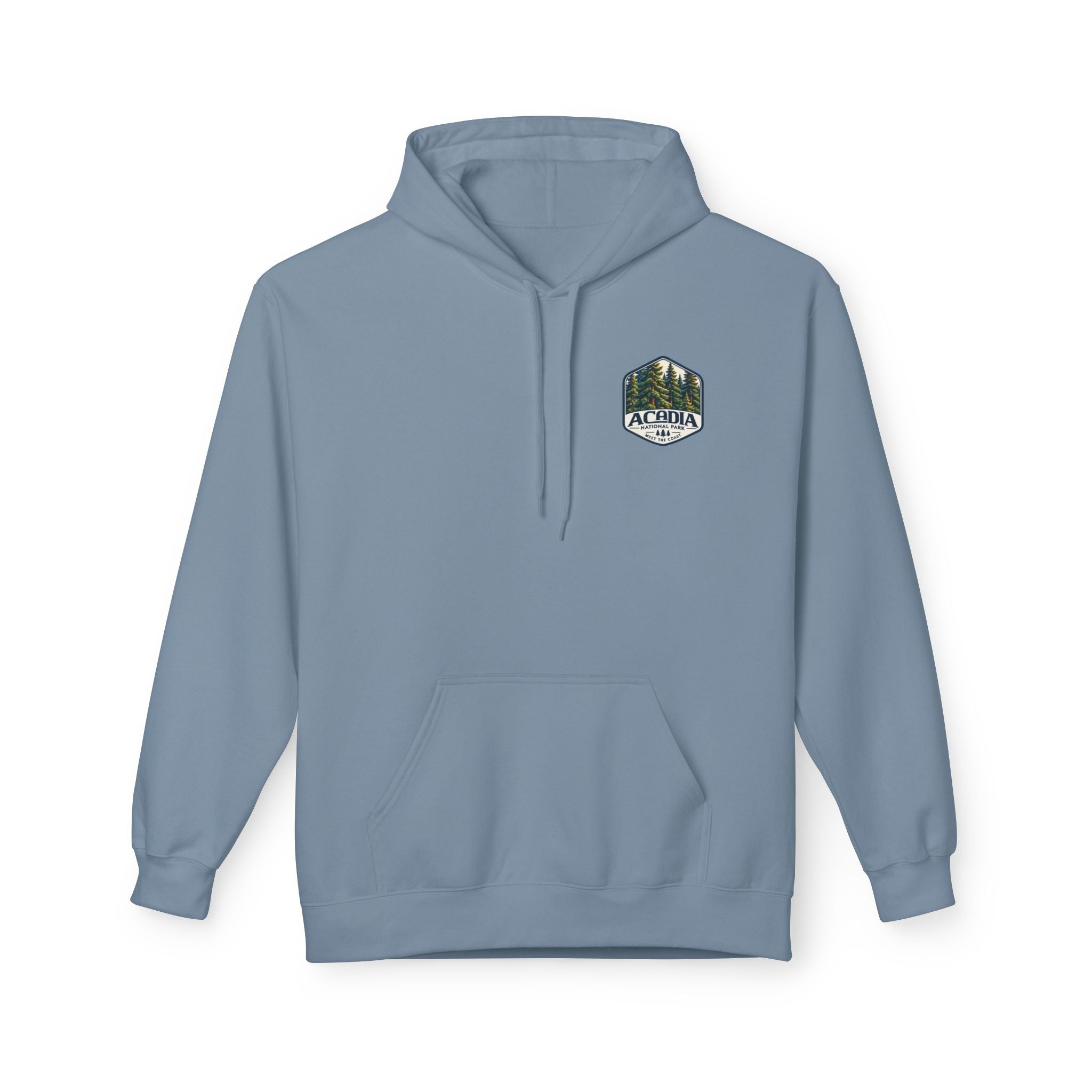 Acadia National Park Pine Trees Graphic hoodie