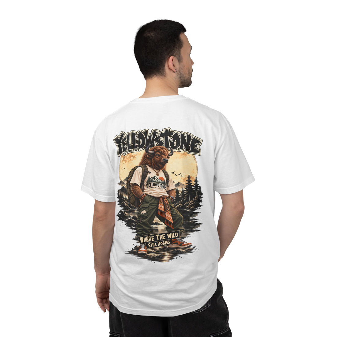 Yellowstone Bison – Where the Wild Still Roams T-Shirt