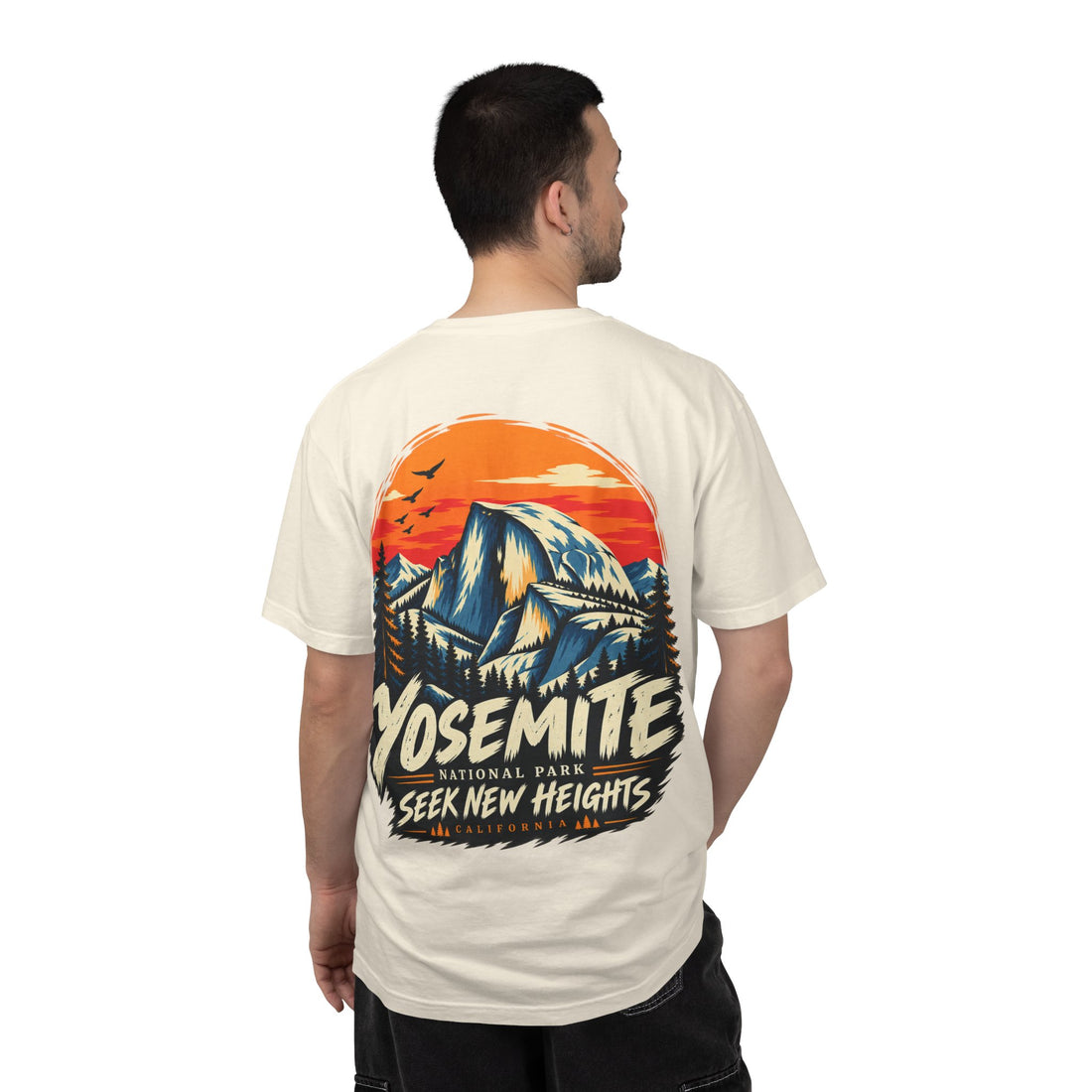 Yosemite National Park Half Dome – Seek New Heights T-Shirt