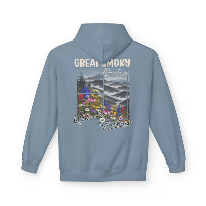 Great Smoky Mountains Wildflowers Graphic hoodie