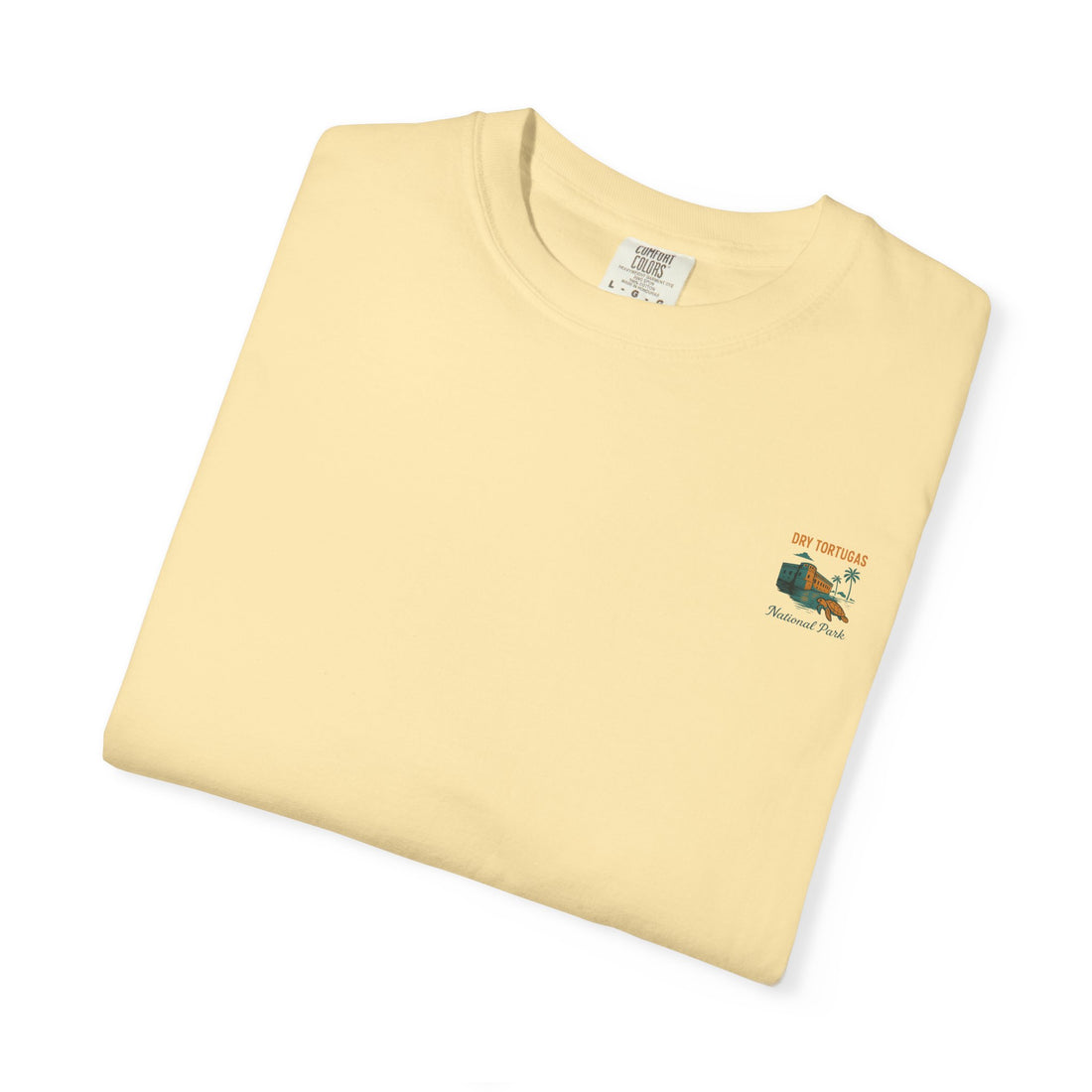 Dry Tortugas National Park Poster T-shirt | Vintage Fort Illustration