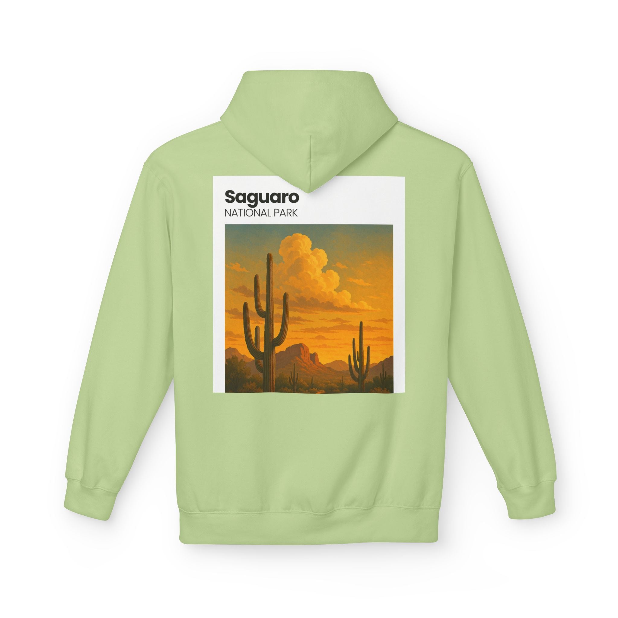 Saguaro National Park sunset cactus Hoodie | Desert landscape sweatshirt