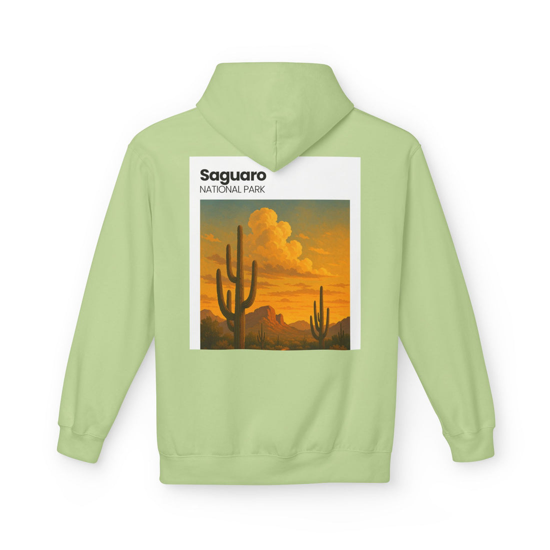 Saguaro National Park sunset cactus Hoodie | Desert landscape sweatshirt