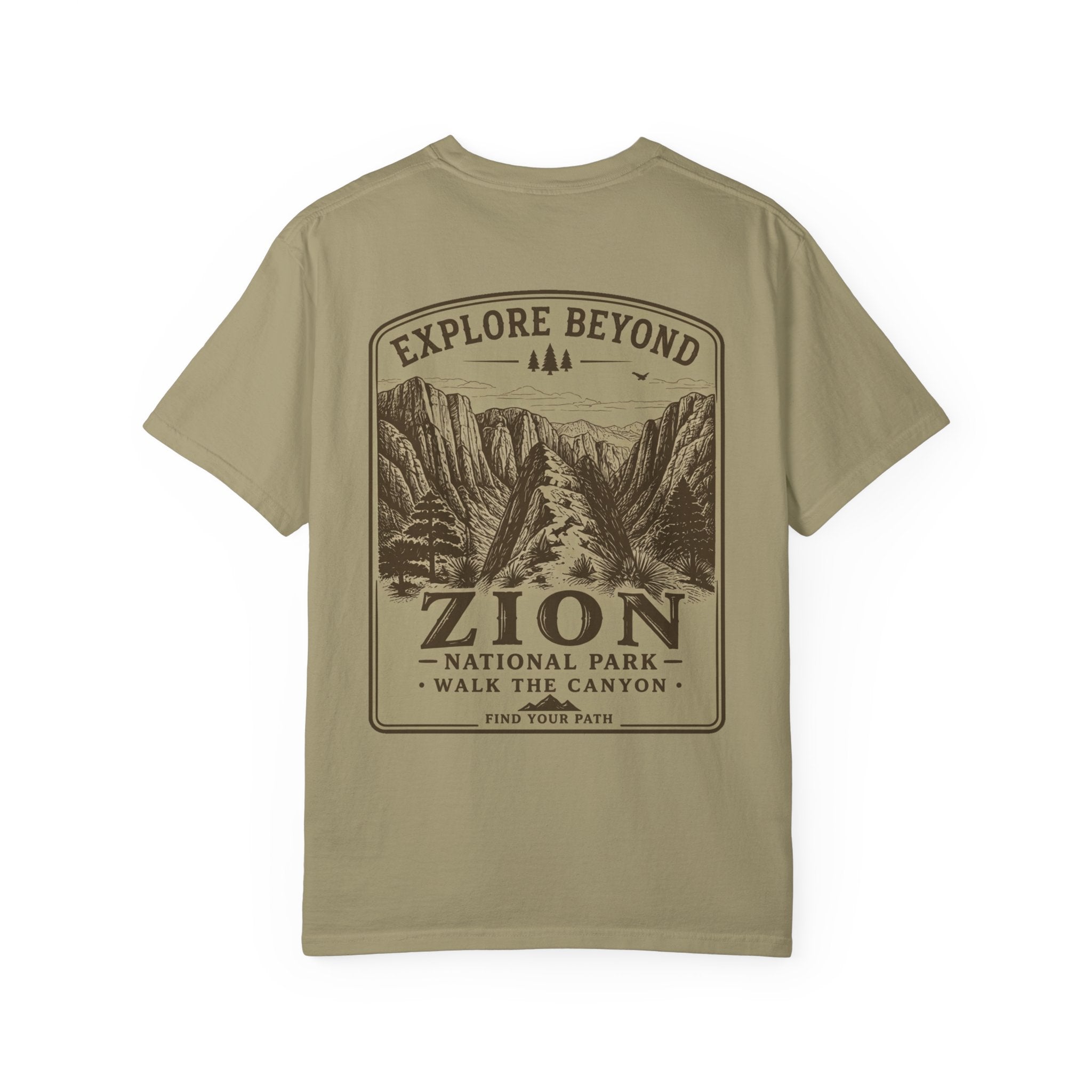 Angels Landing Zion National Park Vintage Graphic T-Shirt