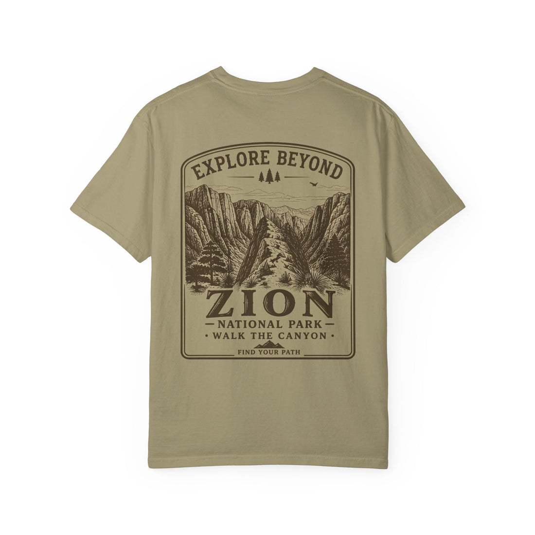 Angels Landing Zion National Park Vintage Graphic T-Shirt