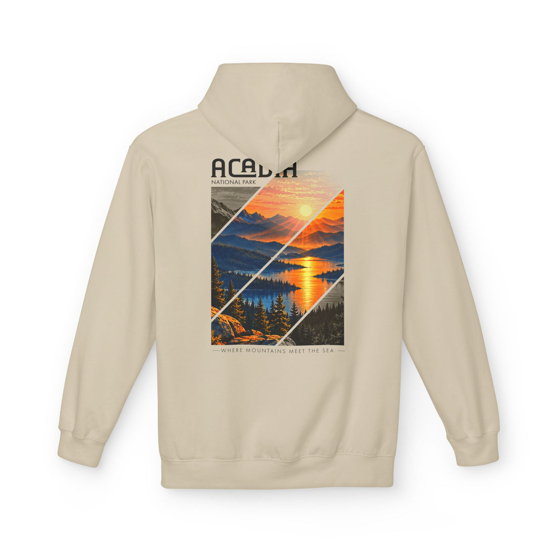 Acadia National Park Sunrise Graphic Hoodie