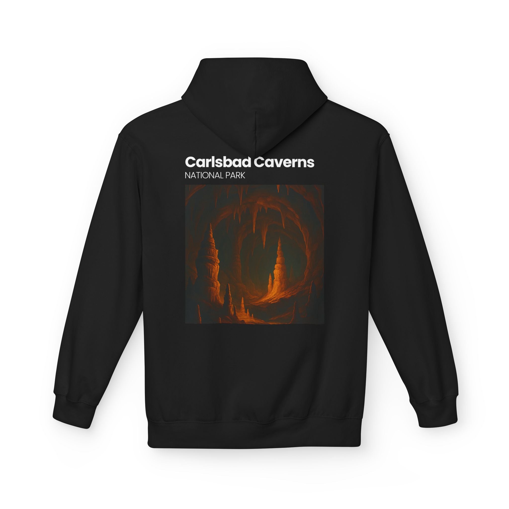 Carlsbad Caverns National Park Hoodie | Cave Stalactite Stalagmite Design