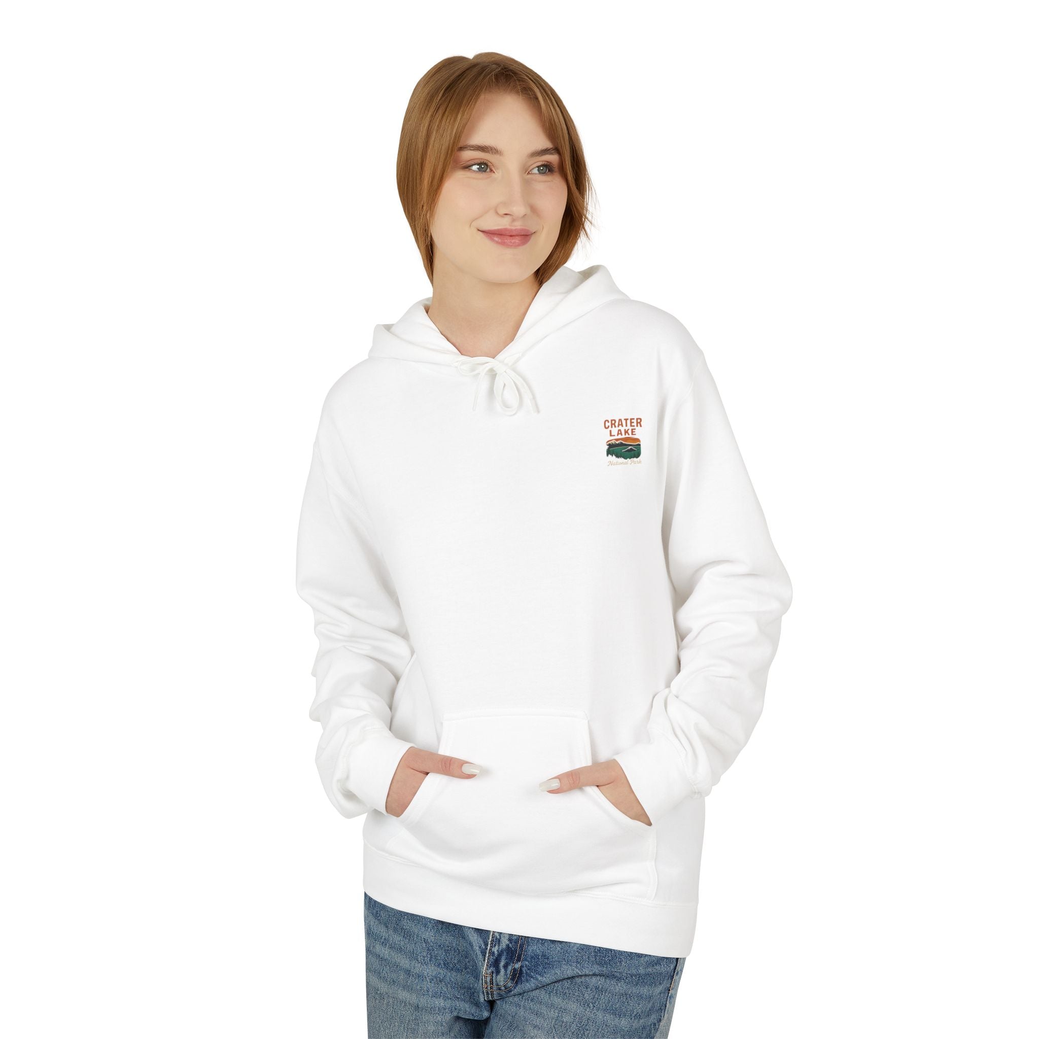 Crater Lake National Park Hoodie | Scenic Vintage Landscape