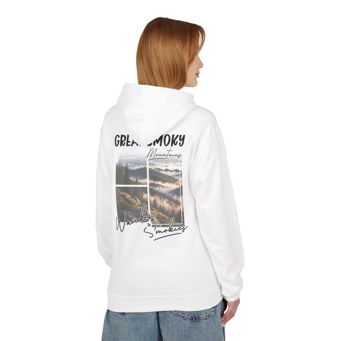 Great Smoky Mountains Misty Ridges Graphic hoodie