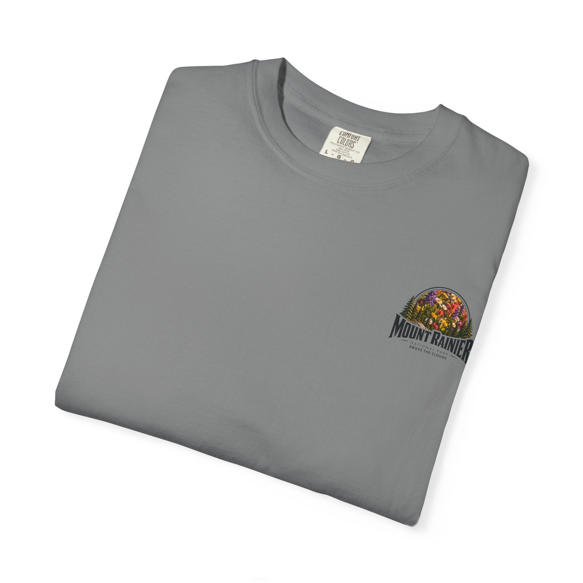 Mount Rainier National Park – Wildflower Meadow Graphic T-Shirt