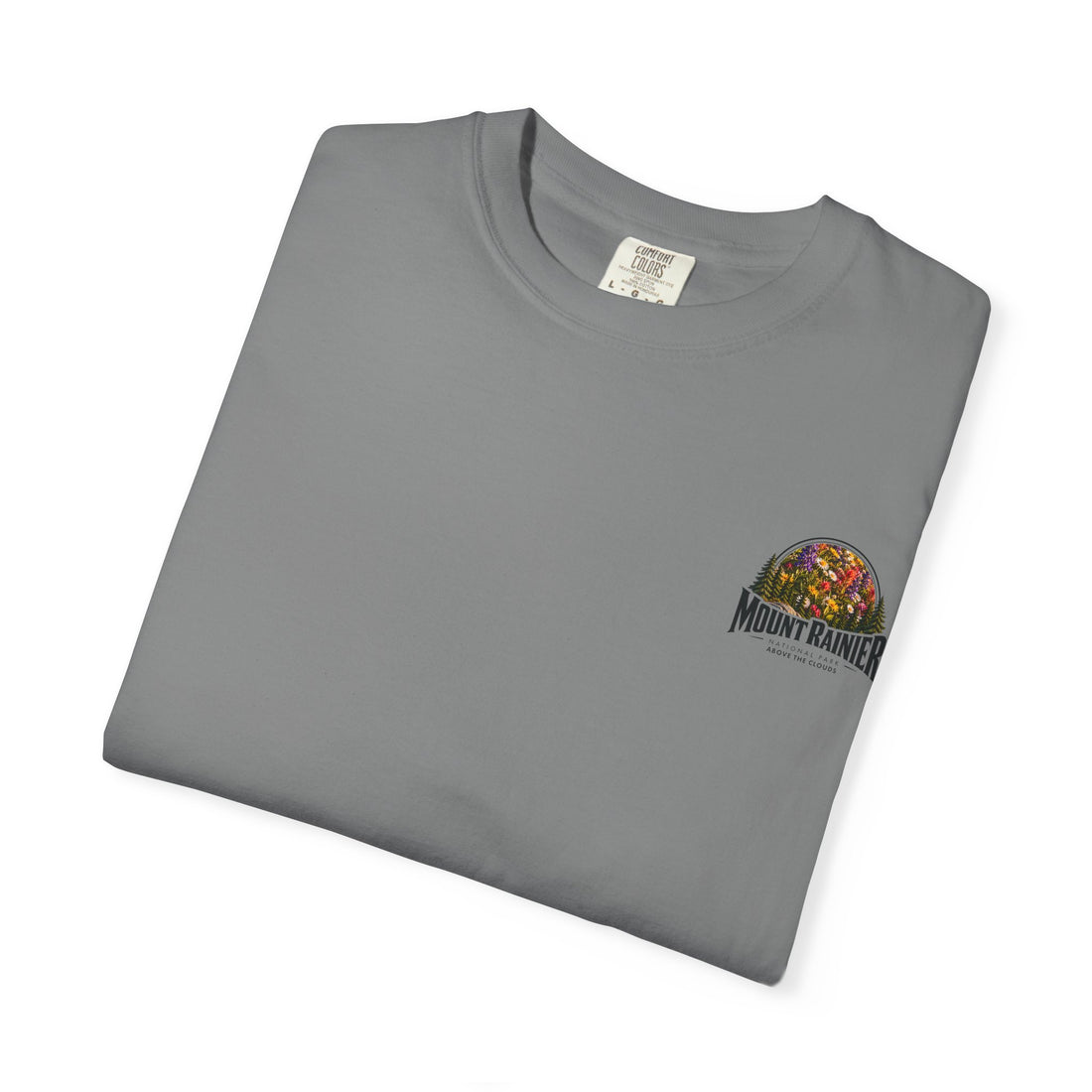 Mount Rainier National Park – Wildflower Meadow Graphic T-Shirt