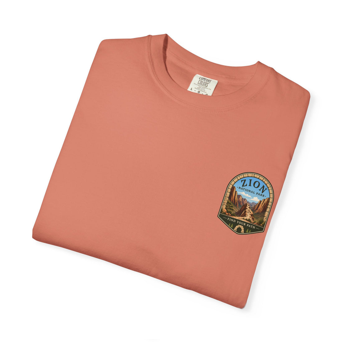 Angels Landing Zion National Park Vintage Graphic T-Shirt2
