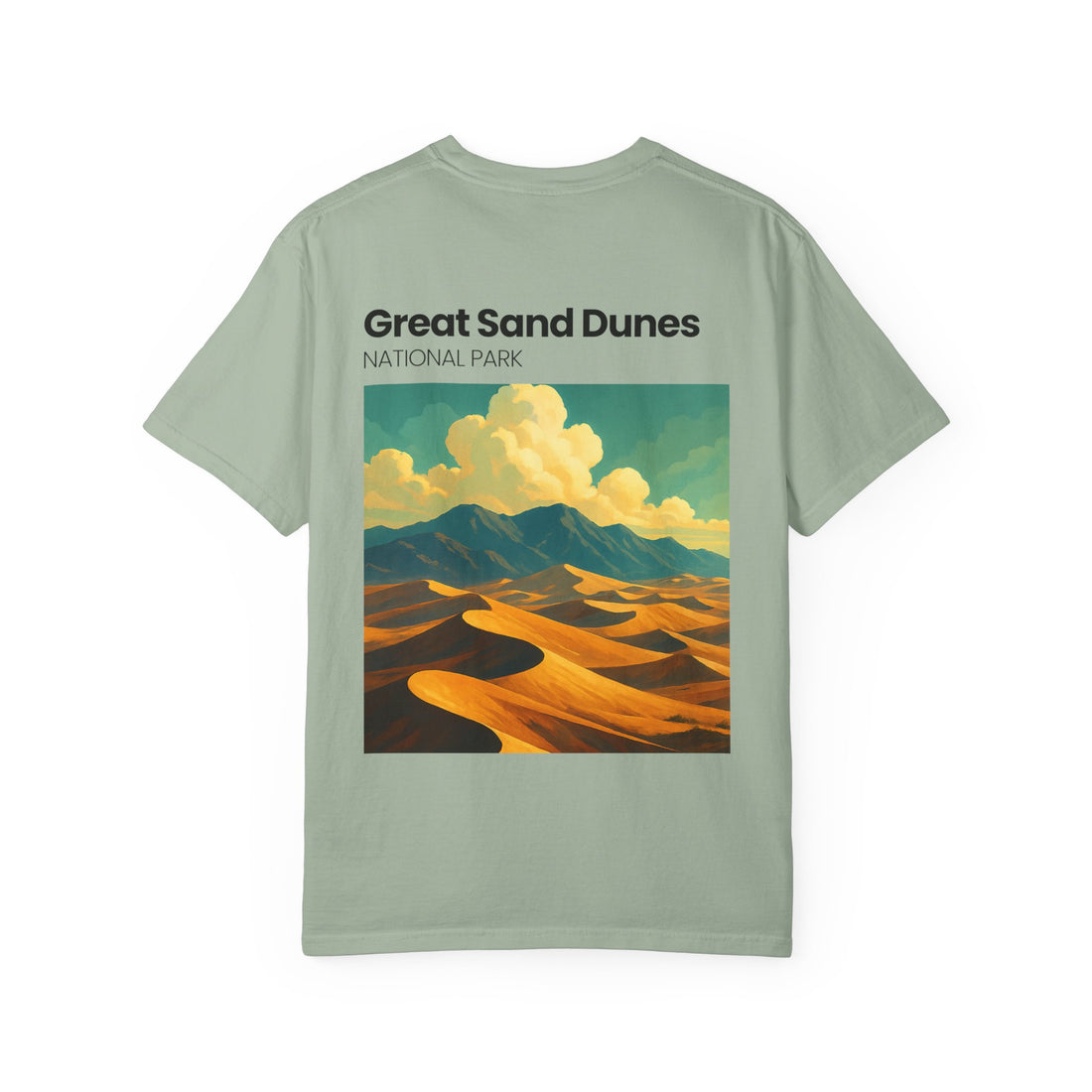 Great Sand Dunes National Park Poster T-Shirt | Desert Dunes Graphic Tee