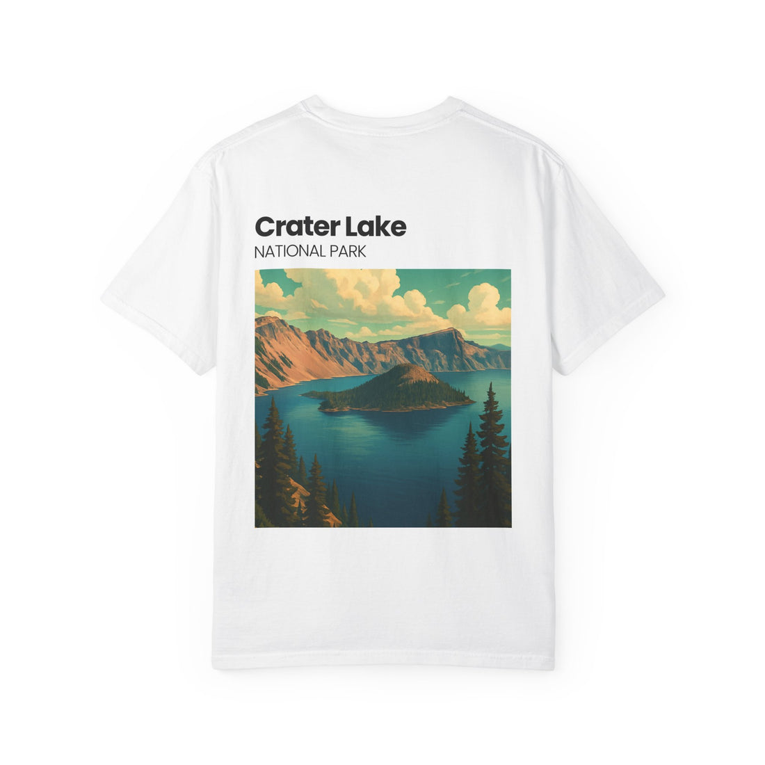 Crater Lake National Park Poster Tee | T-shirt