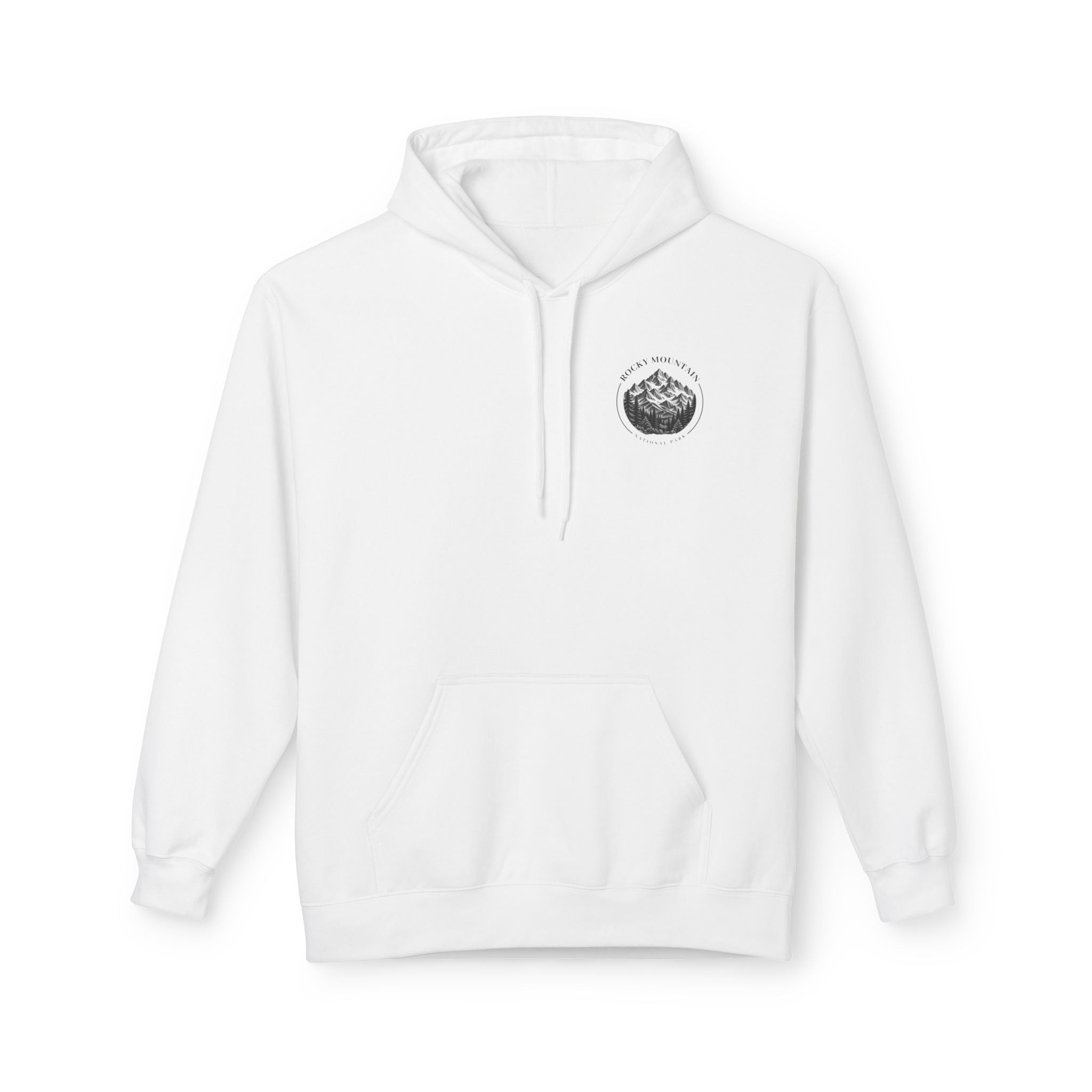 Rocky Mountain National Park Mountain Range Graphic Hoodie
