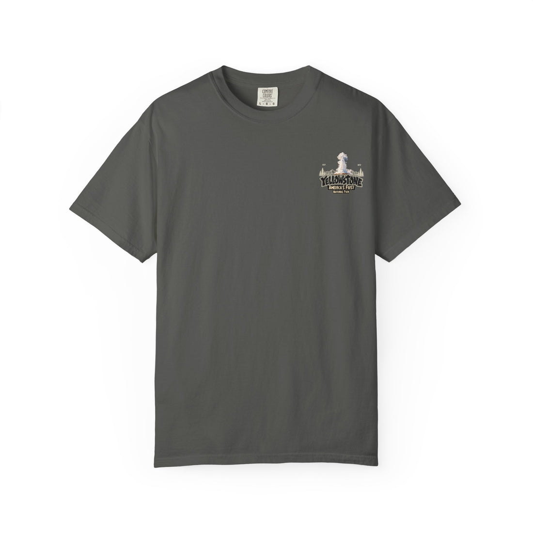 Yellowstone Old Faithful – Where the Wild Still Roams T-Shirt