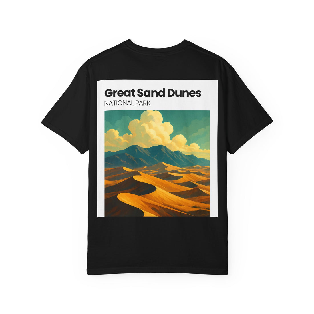 Great Sand Dunes National Park Poster T-Shirt | Desert Dunes Graphic Tee