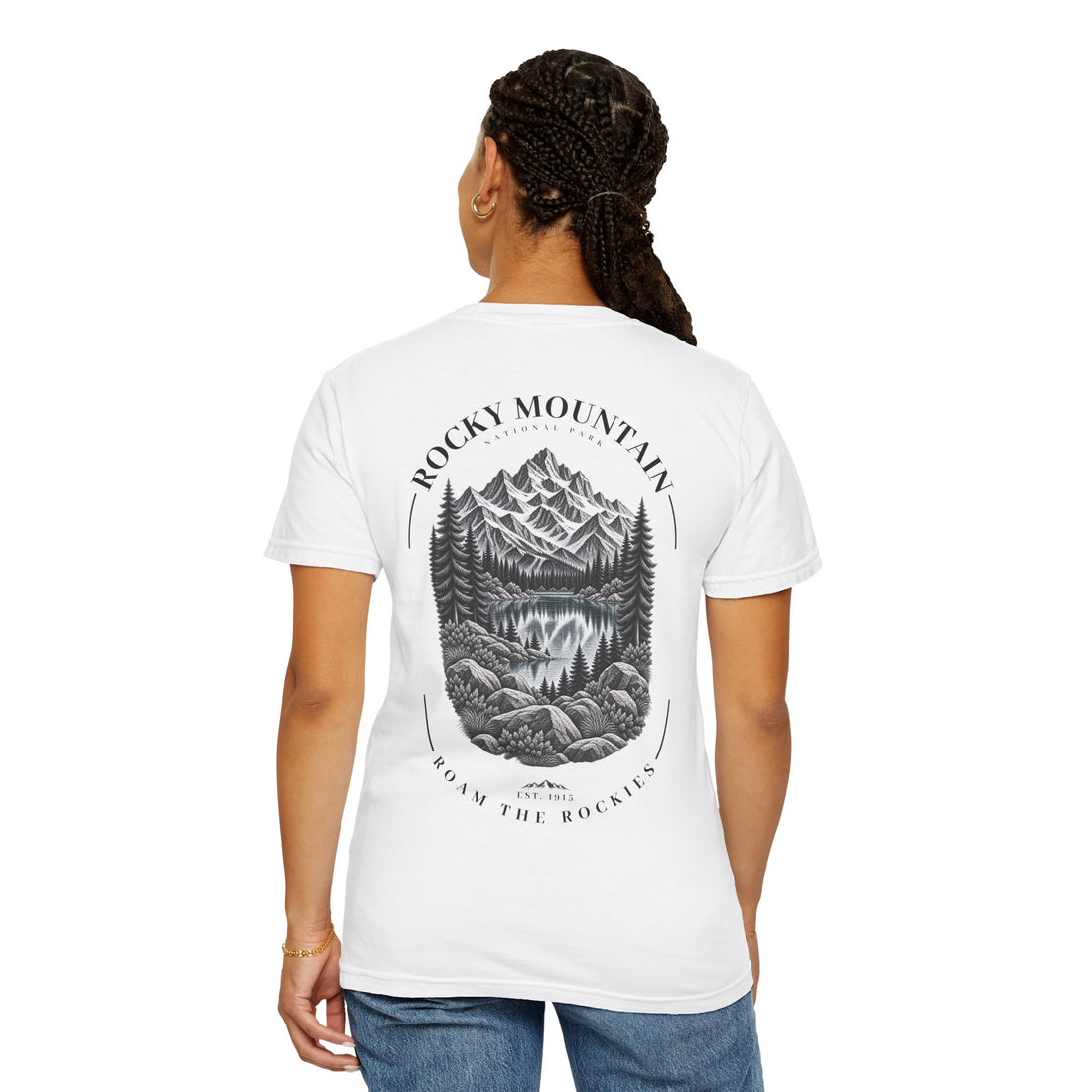 Rocky Mountain National Park Alpine Lake Graphic T-Shirt