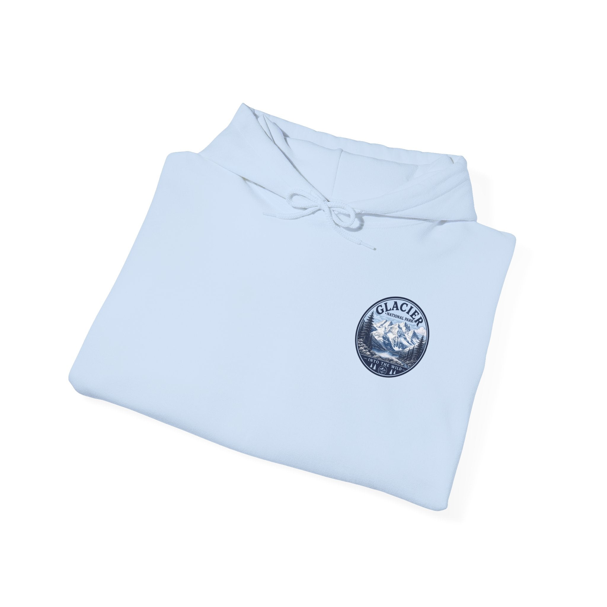 Glacier National Park Snowy Peaks Hoodie1