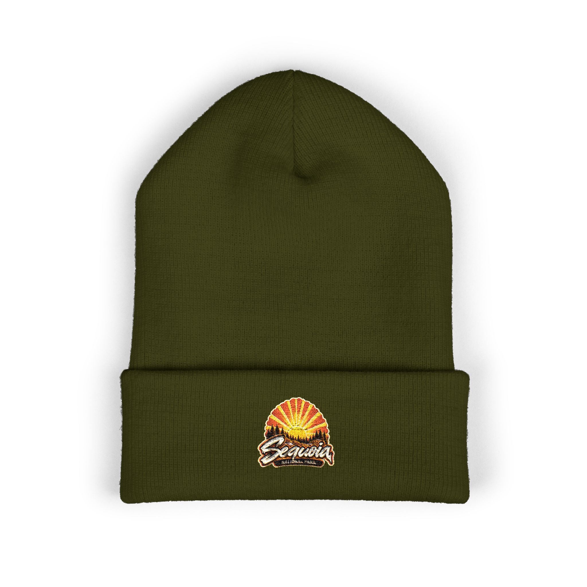 Sequoia National Park – Sun Beams Stand Tall Graphic Beanie