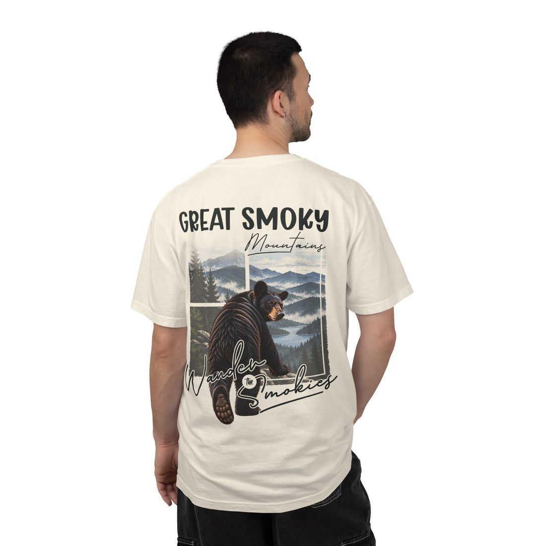 Great Smoky Mountains Black Bear Graphic T-Shirt